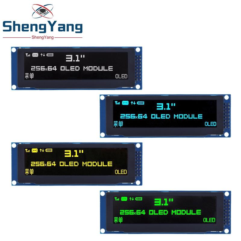 TZT Настоящий OLED-дисплей 3,12" 256*64 25664 точек Графический ЖК-модуль Дисплейный экран LCM-экран Контроллер SSD1322