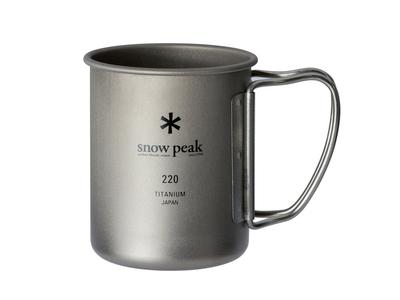 Кружка Snow Peak Titanium Single Mug 220 [Емкость 220 мл]