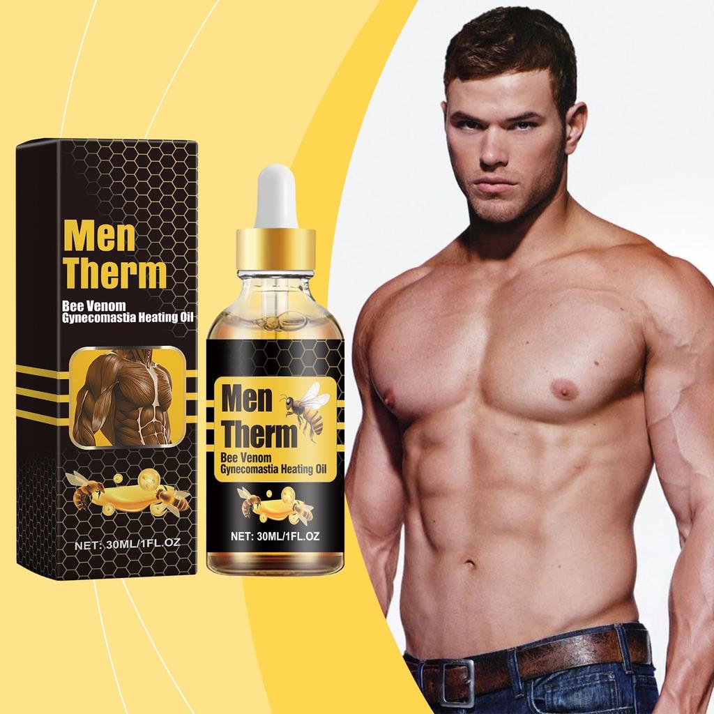 Men's Chest Care Solution Designed Specifically For Men To Enhance Skin Elasticity, Health 30ml