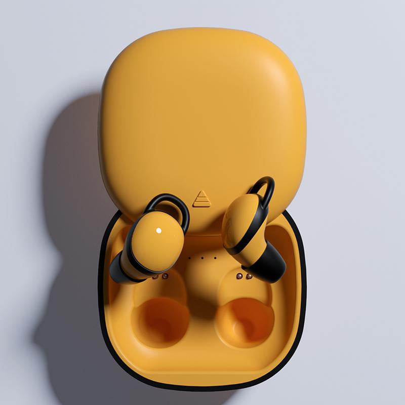 VAORLO Для наушников для сна Bluetooth 5,2 ASMR наушники мини-вкладыши с шумоподавлением гарнитура безболезненное ношение высокая совместимость