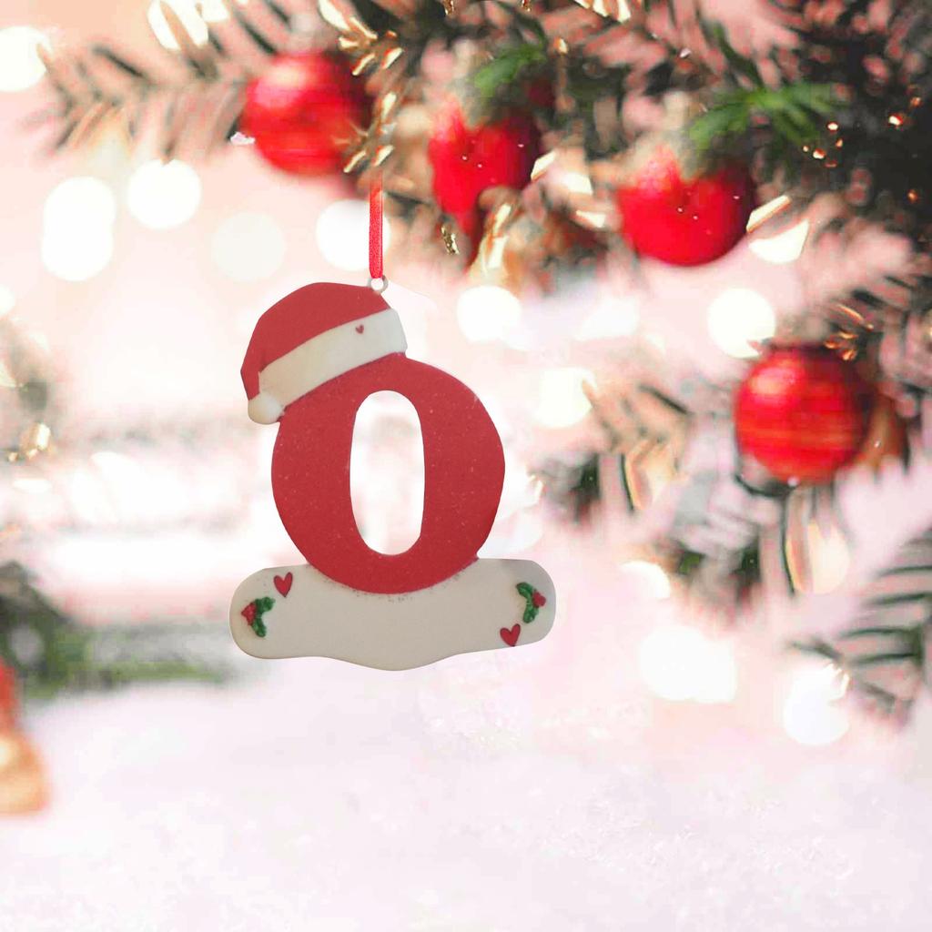 Рождественское украшение подвеска персонализированные рождественские украшения из 26 букв своими руками подвесное украшение на рождественскую елку новый год 2024