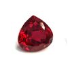 Stunning Natural Red Ruby Mozambique 6-8 Ct Pear Cut Certified Loose Gemstone