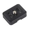 Mini Portable Aluminium Alloy Quick Release Plate Camera Mount Tackle Photography Accessory