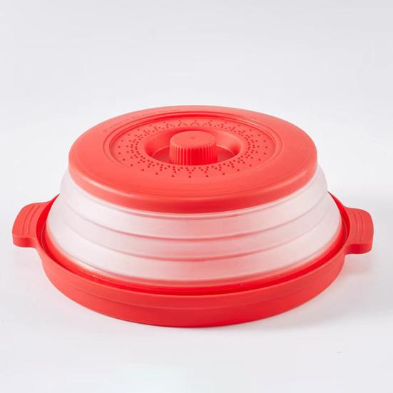 Крышка от брызг в микроволновой печи Не содержит бисфенола-А, можно мыть в посудомоечной машине Вентилируемая складная крышка с подогревом Защитная пластина для пищевых продуктов с отверстием для крючка для микроволновой печи и посудомоечной машины