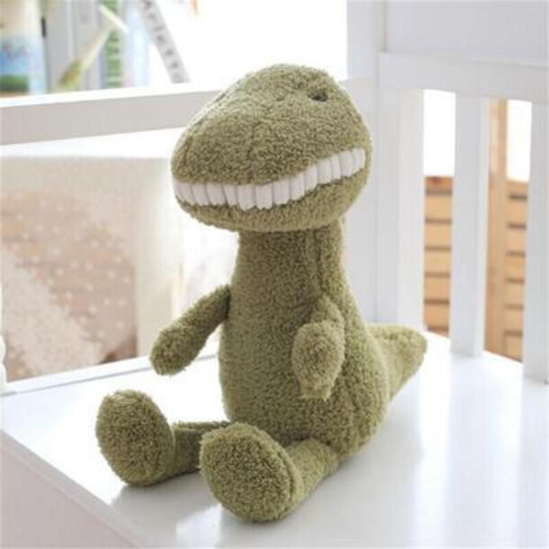 Smile New 2021 Big Teeth Doll Creative Plush Toys Custom Dinosaur Childrens