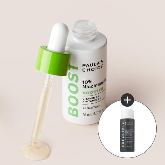 Paula's Choice Бустерная ампула с 10% ниацинамидом, 20 мл, специальная (+Бахар Жидкость 30мл)