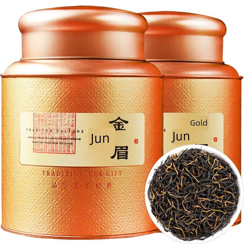 Authentic Wuyi Lapsang Souchong Stomach Nourishing Black Tea Tea-Leaves Super Honey Fragrant Kung Fu Black Tea Gift Box Canned 2025 New Tea