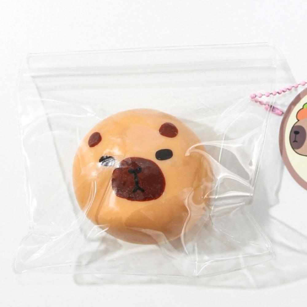 Cute Small Slow Rebound Balls Animal Fidget Sensory Toys Capybara Squeeze Toys Children Gifts