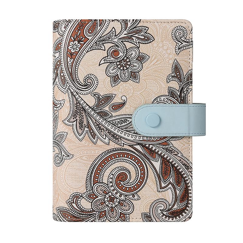 Новый красочный ретро-узор A6 PU кожаный переплет своими руками блокнот только обложки дневники книги расписания обложки школьные канцелярские принадлежности