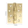 Stainless Steel Mute Door Hinge Home Bearing Furniture Hardware Accessories