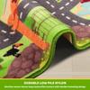 Kids Rug Playmat Rug Animal Car Rugs for Kids Toy Cars,Non Slip Zoo Road Map Kid Carpet for Playroom Bedroom Boys,Kid Play Mat