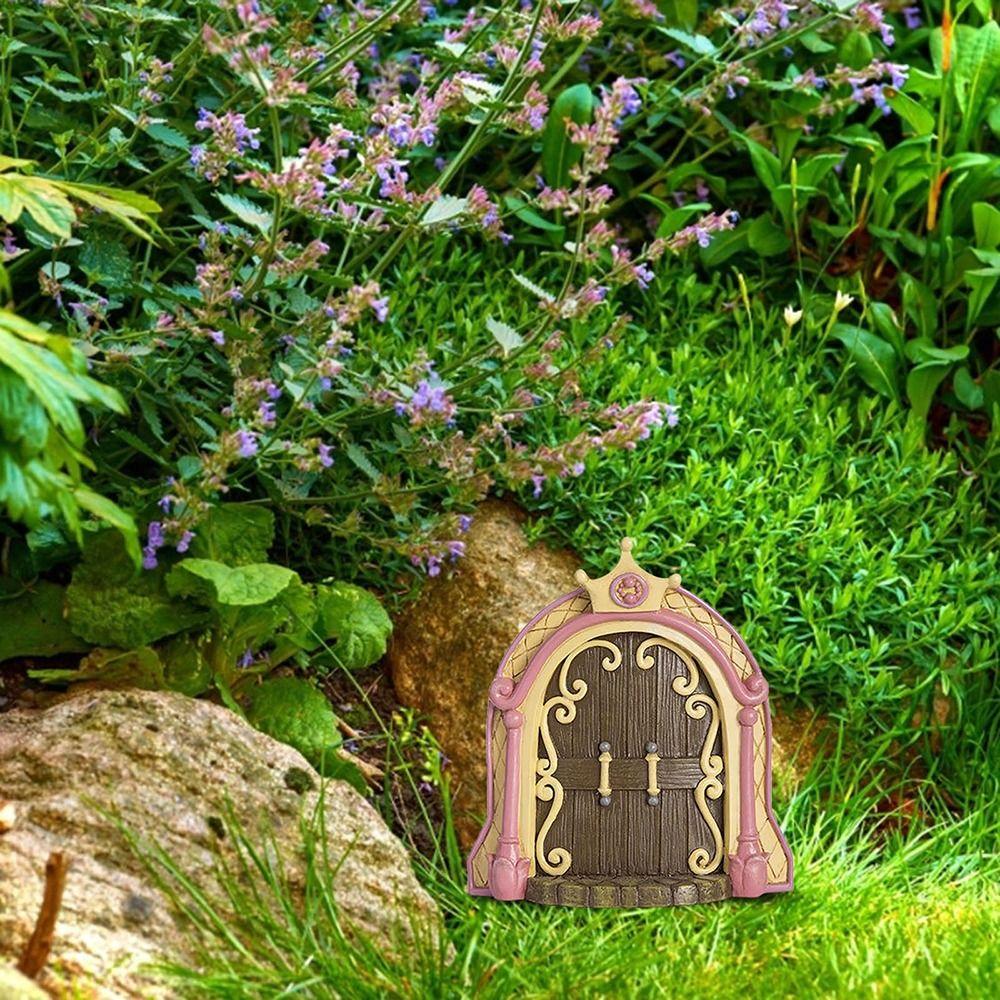 Ornaments Garden Decoration Sculpture Figurines Fairy Gate Courtyard Fairy Tale Tree Decoration