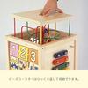 Bon Furniture Детская игрушка Подставка для игрушек с петлями Подставка для игрушек Музыкальный инструмент Головоломка в форме лабиринта Блок для сопоставления чисел