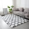 Fluffy Large Carpet Modern Living Room Long Hairy Lounge Carpet Fluffy Plush Rugs Bedside Rugs Children's Bed Down Foot Mats