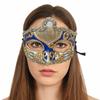 Half Face Halloween Masks Party Cosplay Props Venice Mask Simple Glitter Mask  Photo Prop