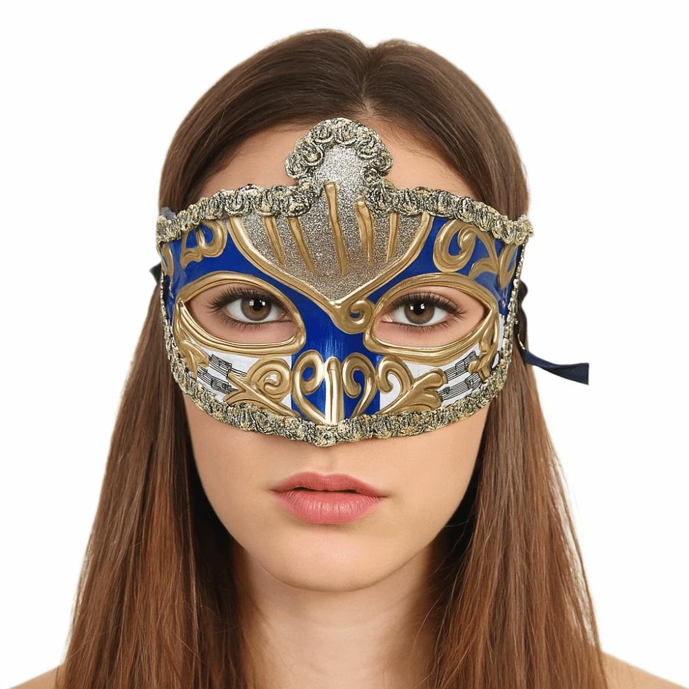 Half Face Halloween Masks Party Cosplay Props Venice Mask Simple Glitter Mask Photo Prop