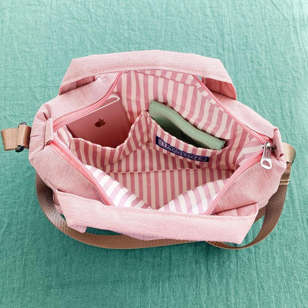 1121 мини-сумка через плечо SN BR2WAY Light W Dusty [Rootote] Водоотталкивающий Repellent-F (05 Розовый)