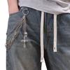 Gothic Skull Waist Chain Metal Tassel Jeans Chain Personality Punk Belt Chain  Jeans Decoration