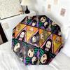 Japanese-style cartoon Demon Slayer Kamado Tanjiro & Kamado Nezuko umbrella including home travel and outdoor activities Multi functional umbrella 24