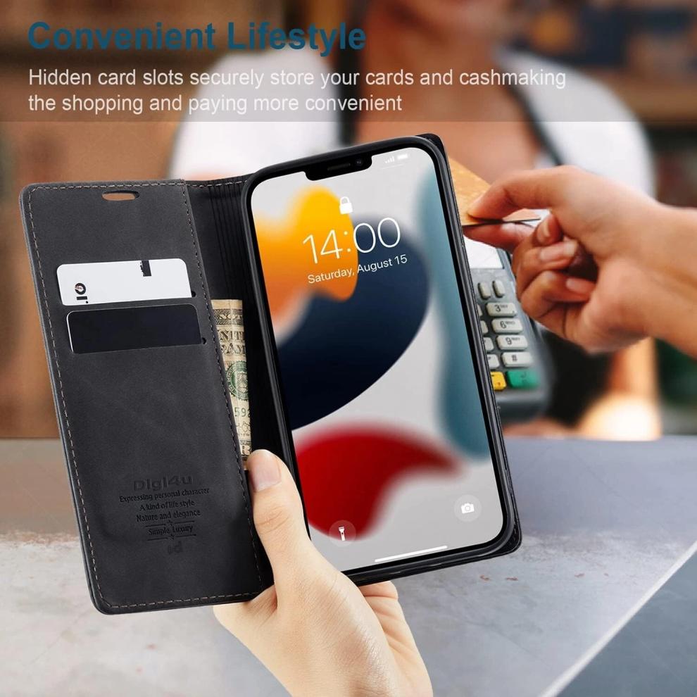 For Samsung Galaxy S23 Plus Flip Leather Wallet Phone Case Cover Blue