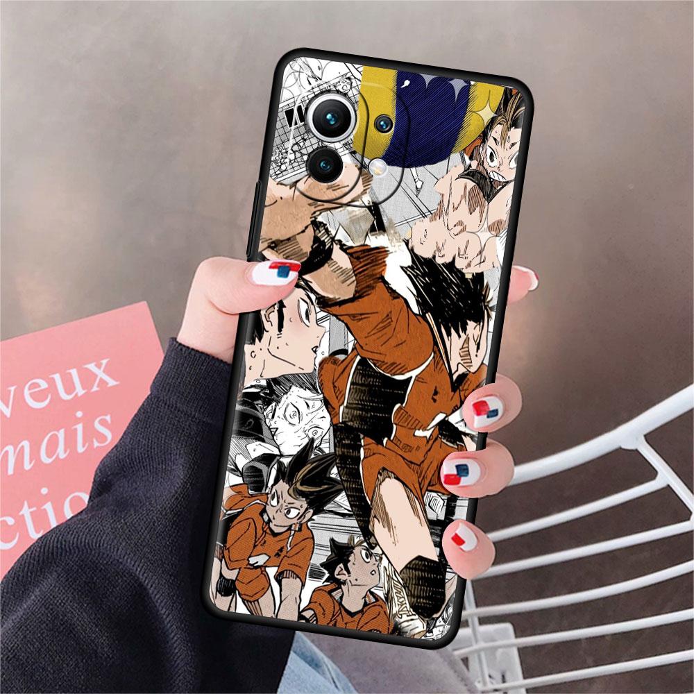 Хайкю!! Чехол с рисунком аниме для Xiaomi Mi 11 Lite 5G NE 11T Pro 10T 9T Note 10 12 12X 12S, ультрамягкий силиконовый чехол для телефона