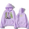Pop Music Band ZTMY ZUTOMAYO Hooded Pullovers For Men Autumn Winter Fleece Streetwear