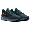 Nike Air Winflo 9 Shield Black Deep Jungle Мужские кроссовки Geode-Teal Safety-Orange DM1106-002