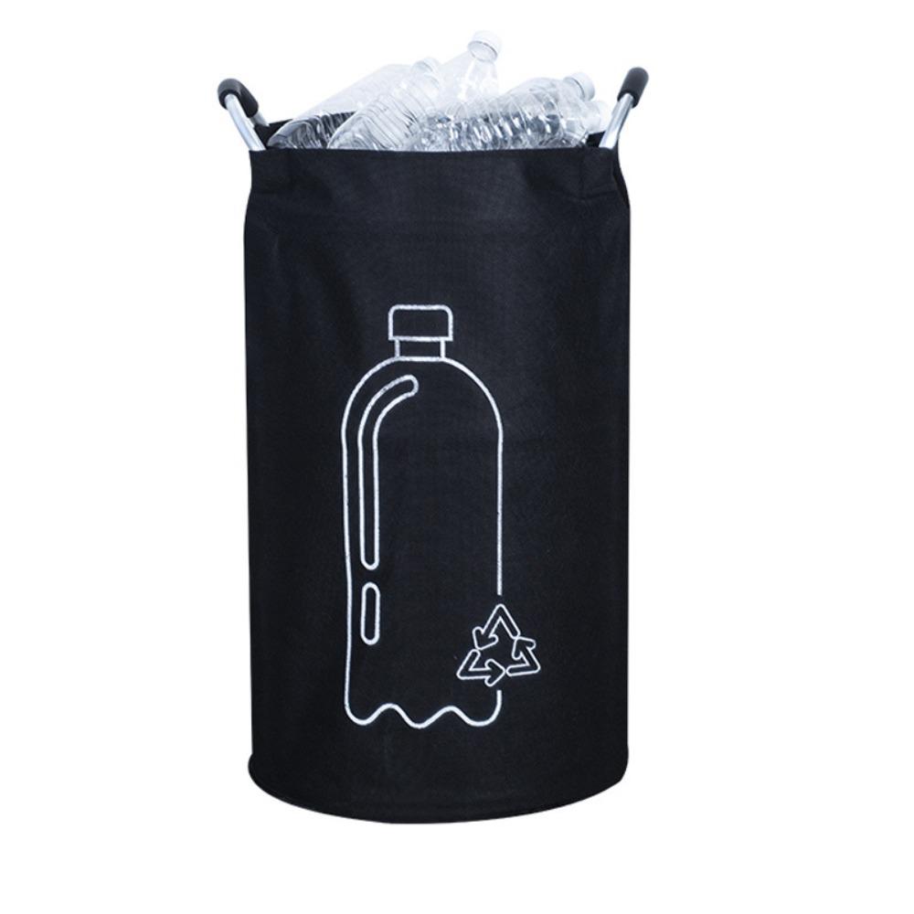 82L Wastewater Bottle Collector Bag Folding Dirty Clothes Basket  for Kitchen Office