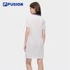 Fila FUSION Женское летнее вязаное платье-поло 2026