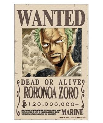 MagColle One Piece Зоро Плакат о розыске