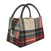 Сумка-ланчбокс Stewart Dress Tartan, термосумка-ланч-тоут, сумка для пикника, охлаждающая термосумка для женщин, детей, на работу