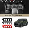Панель управления стеклоподъемниками для Suzuki Jimny 2018-2025 Автомобильные кнопки переключателя стеклоподъемника Защитная накладка Декоративная отделка Аксессуары для интерьера