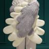 Stage Performance Girl Plush Animal Wings Role Play Cosplay Props  for Halloween Party