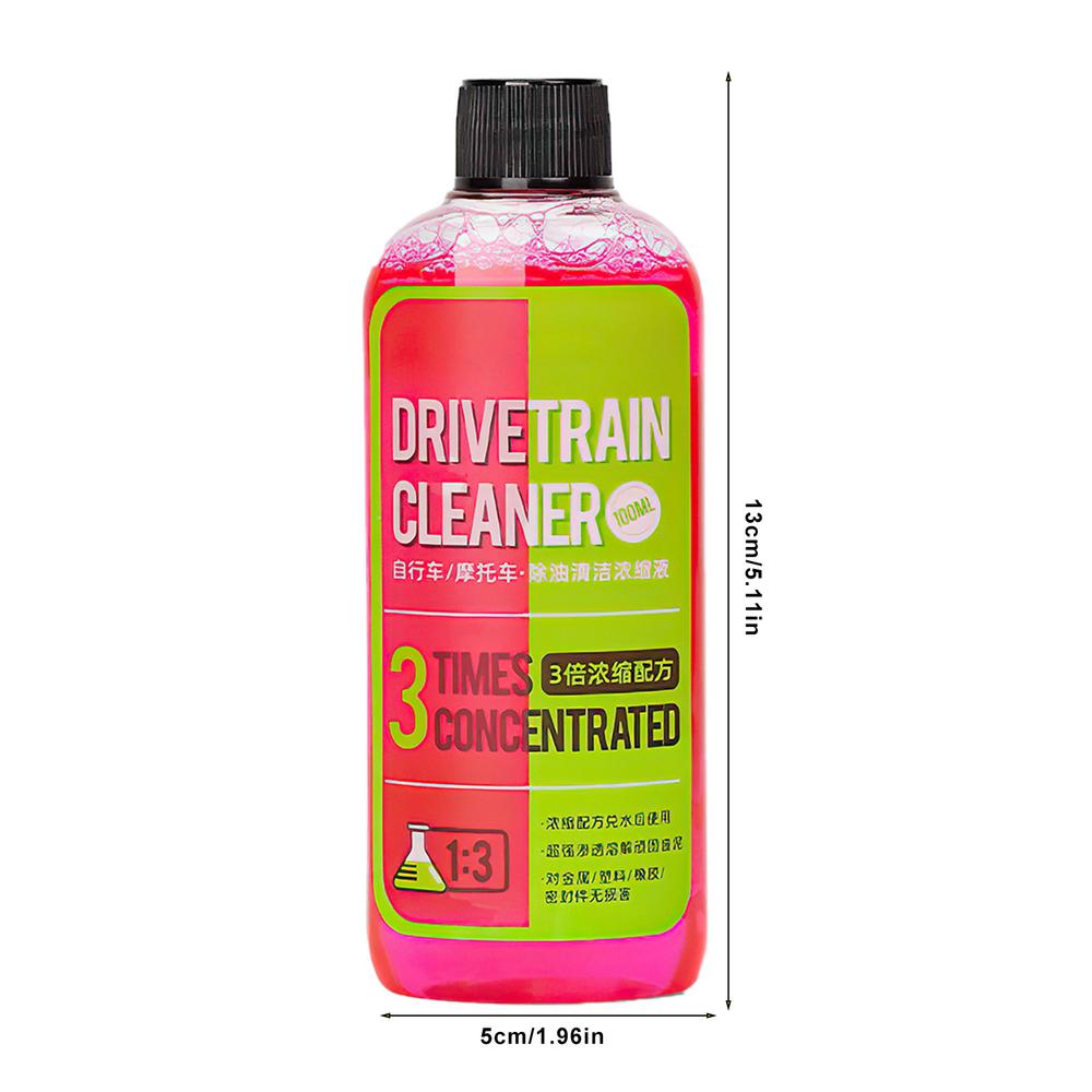 100ml Bicycle Chain Cleaning Maintenance Liquid Bicycle Degreaser Mountain Cycling Cleaning Kit Bike Chain Cleaner