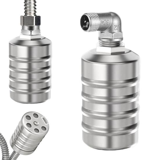 Float Valve Water Valve Stainless Steel Fully Automatic Water Level Control Save Water Auto Shut Off Ball Mini Float Valve for Water Tanks Pools