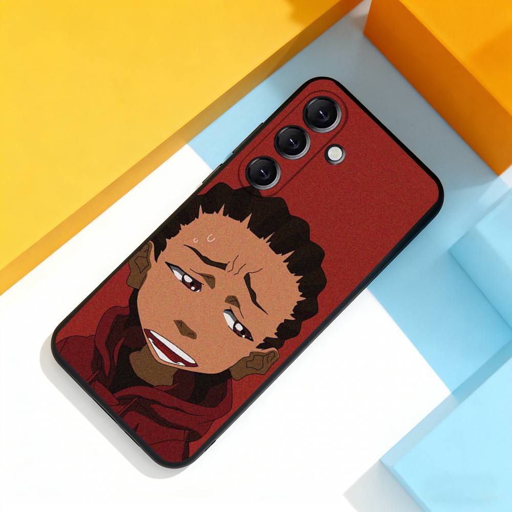 The B-Boondocks Cool For Samsung Galaxy A 22,71,53,52,51,72,73,5G,Note,J7,8,9 Phone Case Soft Black Cover