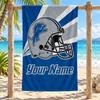 Detroit Lions Custom Name Beach towels also serve as bath towels summer essential a musthave for the outdoors the beach and the pool gift