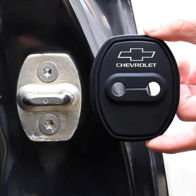 Защитная крышка замка двери автомобиля от столкновений Для Onix Cruze Silverado Impala Equinox Malibu Tahoe Cobalt Camaro Trax