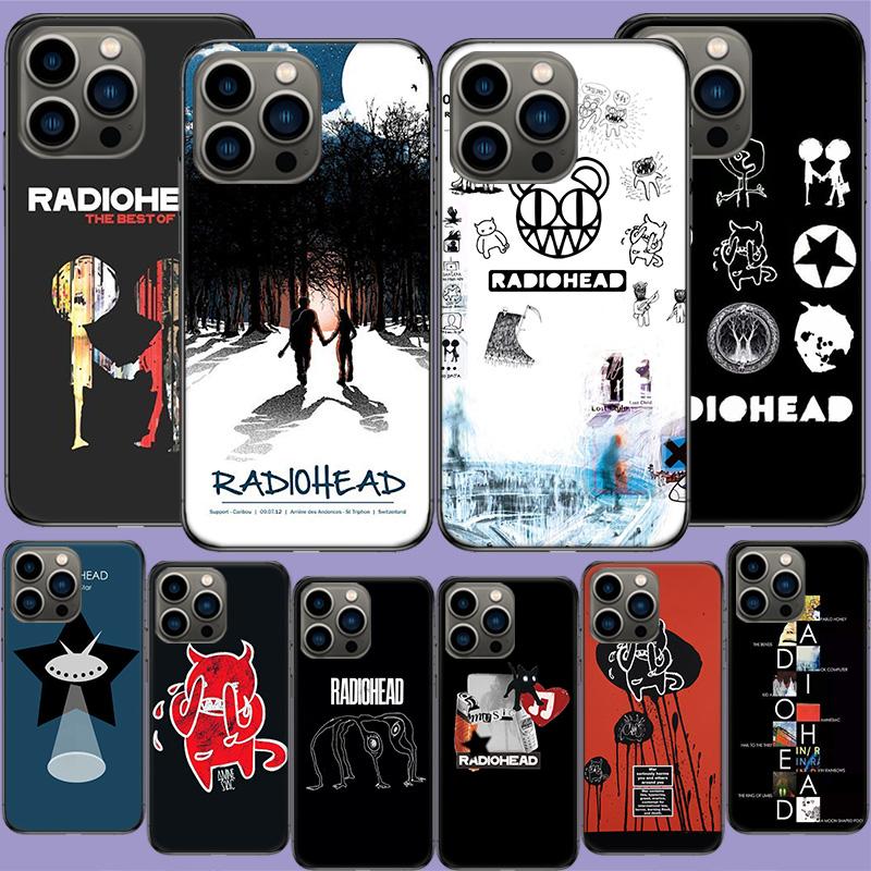 Чехол для телефона R-Radiohead Для iPhone 17 Air 15 Pro 14 Plus 16 Pro Max 17E 16E 12 13 Mini 11 Чехол Милый Fundas