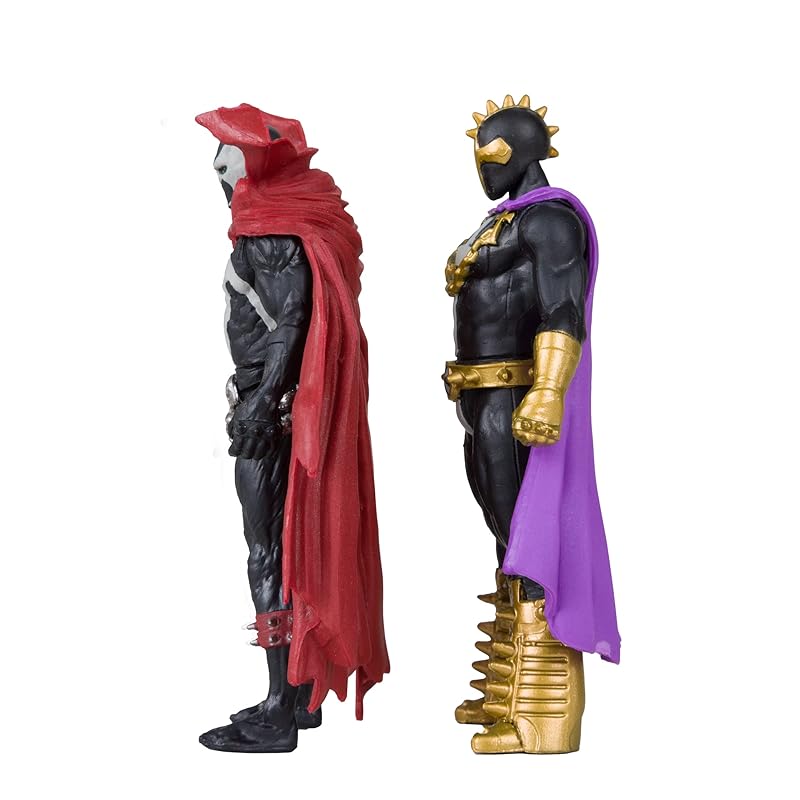 McFarlane Toys – фигурка Спауна размером 3 дюйма. В комплекте с комиксами 2 пачки: волна 1 Спаун и анти-спаун. (Спаун #1)