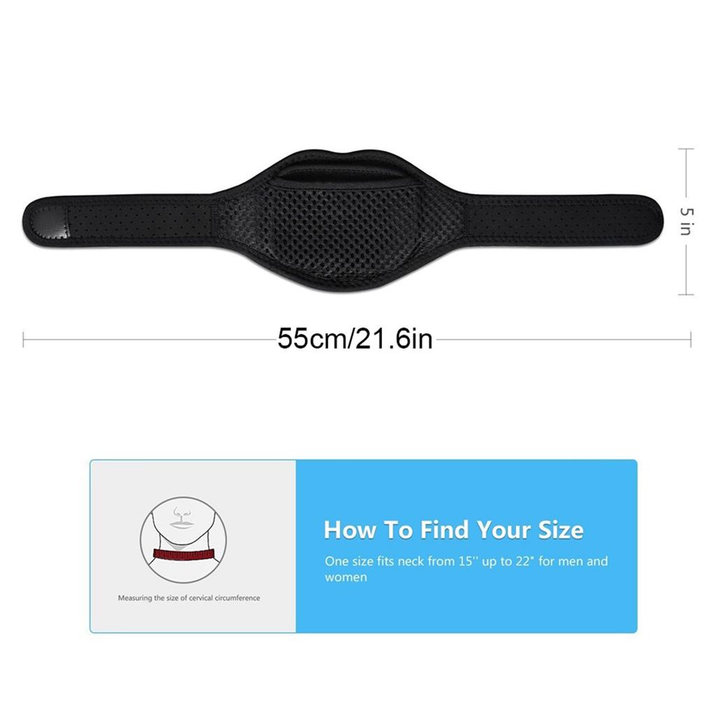 Hot Cold Therapy HeatedS Neck Wrap Brace Heating Pad Headache Pain Relief