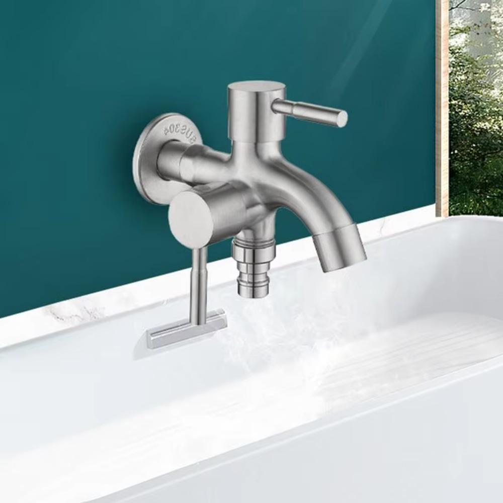 Устойчивый к ржавчине Двухвыходной Садовый Кран Антисептический Садовый Водопроводный Кран Ирригация