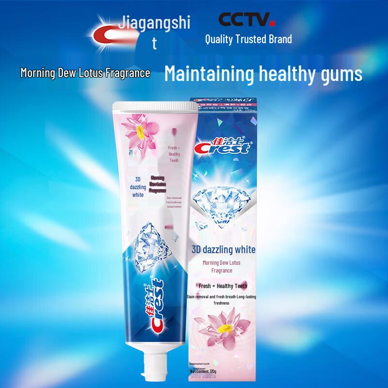 Crest 3D White Освежающая зубная паста с апельсином и мятой