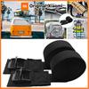 Xiaomi 2pcs New 2/3/4/5m*2.5cm Black Tie Down Strap Strong Ratchet Belt Luggage Bag Cargo Lashing With Metal Buckle Dropshipping