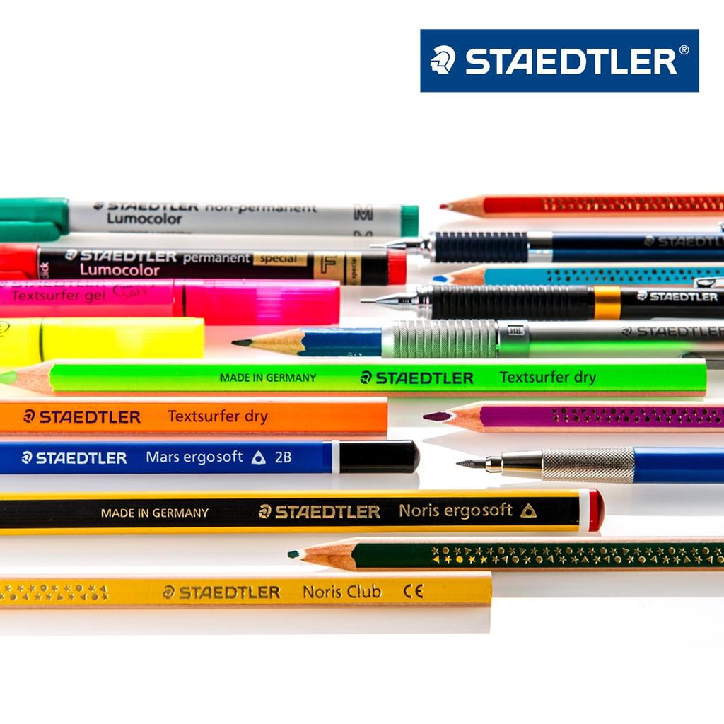 Механический карандаш STAEDTLER 0,3 мм, чертежный механический карандаш, серебряная серия 925 25-03