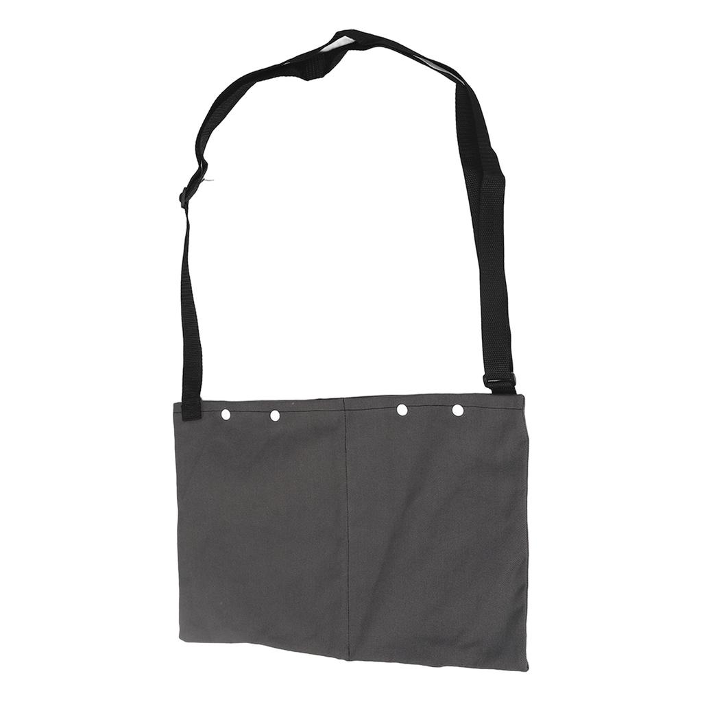 Urine Drainage Bag Holder Waterproof Adjustable Holder Fixed Catheter Pipe Double Pockets Urine Drainage Bag Gray