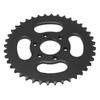 Rear Chain Sprocket 37mm Inner Hole Black 6 Holes 428 40T Stainless Steel for 4 Wheel ATV Quad Bike