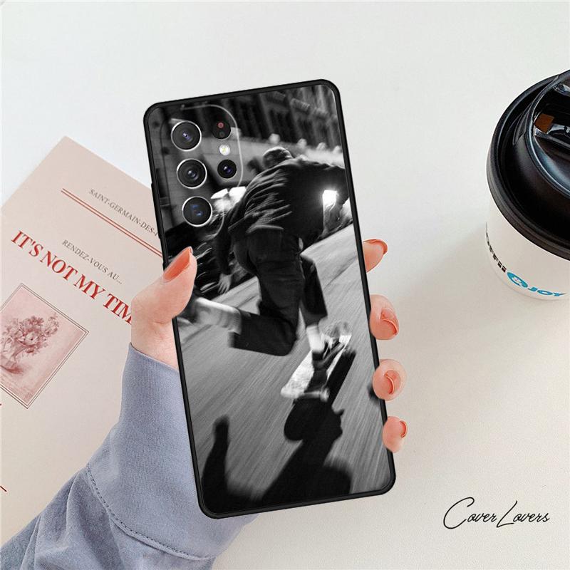 Крутой чехол для телефона в стиле скейтбординг Для Samsung Galaxy S24 S25 S23 S22 Ultra Note 10 20 Plus S20 S21 FE Чехол