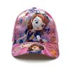 Baseball Character Frozen Hat With Breathable Polyester Material Protection Sun