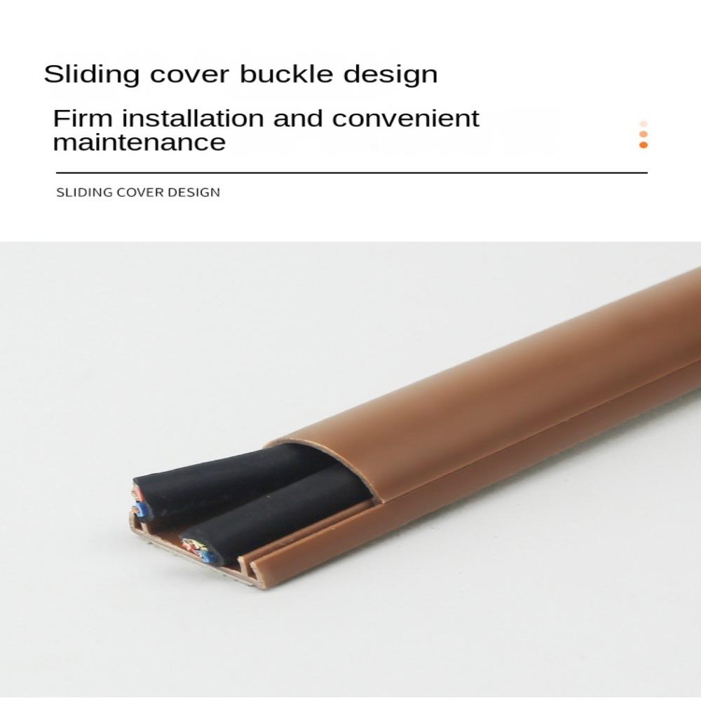 Самоклеящаяся защита шнура питания дуги Защитная крышка кабеля Напольная крышка шнура для дома и улицы